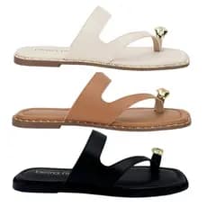 Sandalia Beira Rio Feminina Casual Elegante Diário 8506209