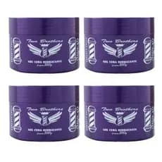 Kit 4 Gel Cera Hidratante com Alta Fixação Two Brothers 300g