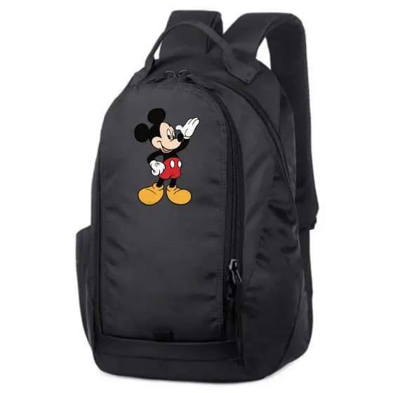 Mochila Escolar Menino e Menina Reforçada Mickey e Minnie Lançamento 02 BJ