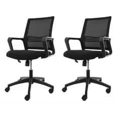 Kit 2 Cadeiras Escritório Giratória Office Diretor Vitta