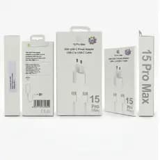 Carregador iPhoneOriginal 15 e 16 Pro Max 35W Turbo Fonte USB-C Cabode 1M Lacrado Tipo-C Tipo C