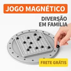 Xadrez Magnético Portátil  Jogo De Tabuleiro Infantil Brinquedo Educativo Infantil Família Magnético