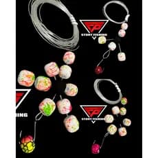 isca kit manhoso com 3 unidade 1 borboleta 1 em X 1 chifrao para pesca de tambas