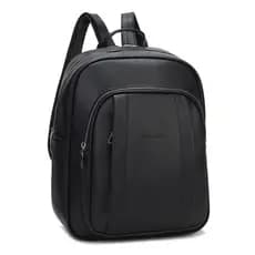 Bolsa Mochila Feminina Em Couro Macio Com Vários Bolsos Design Casual E Exclusivo Unissex Trabalho Viagem M2384 TM
