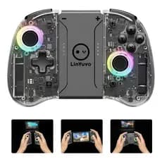Controle Linyuvo K37b Gamepad Compatível Com Nintendo Switch