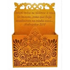 Porta Envelope Para Igreja Dízimos E Oferta Pintado Mdf ##!