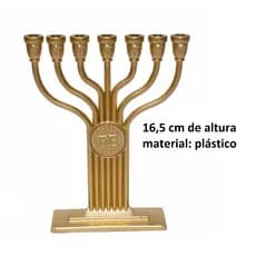 Candelabro Sete Pontas - Menorá FÉ ##!