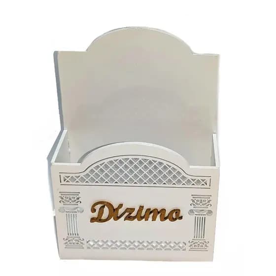 Porta Envelope Para Igreja Dízimos E Oferta Branco Mdf ##!