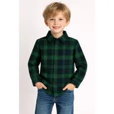 Camisa Xadrez Infantil Juvenil Flanelada Manga Longa - ENVIO IMEDIATO !!!