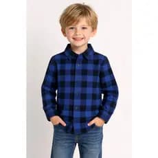 Camisa Xadrez Infantil e Juvenil Flanelada Unissex  - ENVIO IMEDIATO !!!