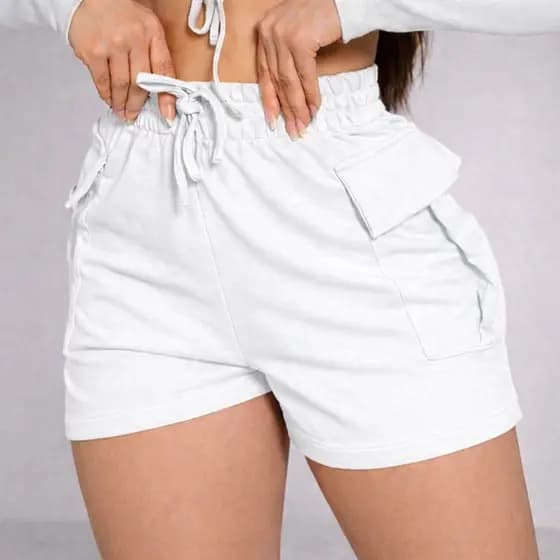 Shorts Feminino Cargo Look Moderno - ENVIO IMEDIATO !!!
