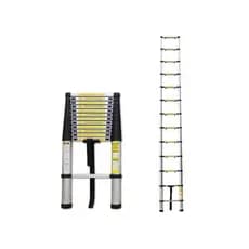 Escada Telescopica De Aluminio Multifuncional 13 Degraus 3,8M