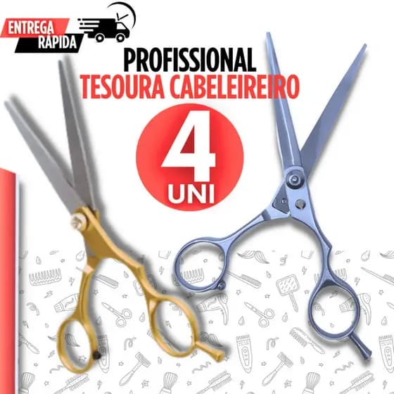 Tesoura De Corte De Cabelo Profissional , De 6 Polegadas Para Salão de Cabeleireiros E Uso Doméstico