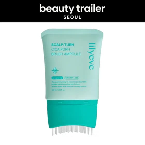 [lilyeve] Scalp:Turn Cica PDRN Brush Ampoule, 100ml