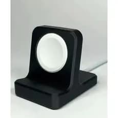 Base de carregamento para Apple Watch Series 1 2 3 4 5 6 7 8 9 SE, design ultra minimalista para mesa de cabeceira.