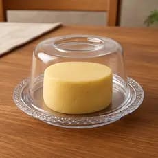 Queijeira Porta Queijo com Tampa em Acrilico