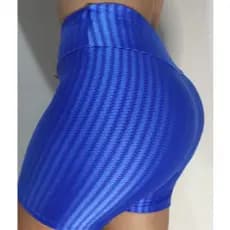 Short Feminino 3D Legging Suplex Leg Academia Cintura Alta Envio Imediato