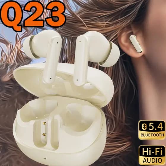 Fone de Ouvido Condução Óssea Bluetooth Sem Fio TWS-Q23 Esporte Clip Orelha Redução Ruído
