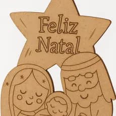 Porta Bombom MDF Premium – Lembrancinha de Natal
