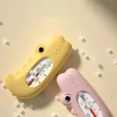 Termômetro de Banho para Bebês em Forma de Crocodilo, Medidor de Temperatura da Água para Recém-Nascidos, Seguro e Não T