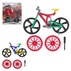 Bicicleta de Dedo Infantil com Estilo Mountain Bike – Brinquedo Colecionável e Interativo