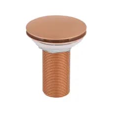 Válvula Click 7/8 Para Cubas de Banheiros e Lavabo de Metal Rose Gold