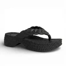Tamanco Feminino Chinelo Trançado Confortável Leve Casual Dia a Dia