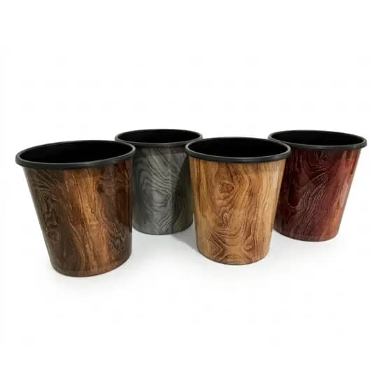 Lixeira PVC 10 Litros s/tampa cores variadas conforme estoque