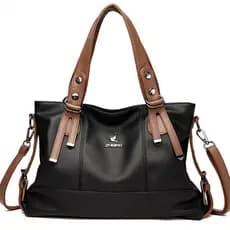 Bolsa De Ombro Grande Vintage Feminina Para Deslocamento Diário, Bolsa De Couro, Bolsa Tote