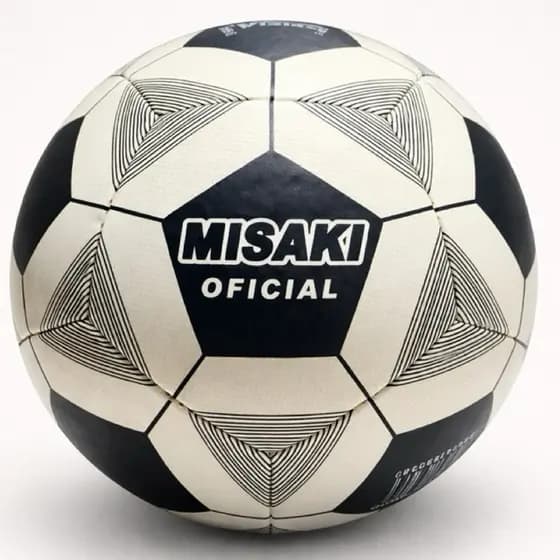 Bola de futebol CAMPO e SOCIETY Misaki costurada ultra resistente