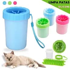 Limpador de Patas em Silicone para Pets - Ideal para Cães e Gatos