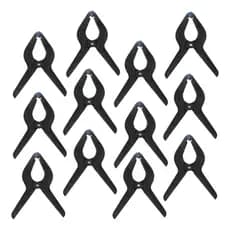 Kit 10 Grampo Marceneiro Nylon Multiuso 4' (11cm) Resistente
