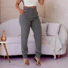 Calça Cenoura Alfaiataria Feminina – Elegância, Conforto e Estilo em um Só Look