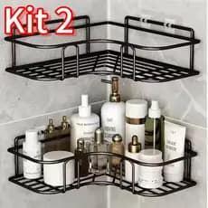 Suporte Para Shampoo Prateleira De Aço Inoxidável Para Banheiro Sem Necessidade De Furar