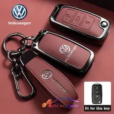 Capa de Chave Remota para Volkswagen POLO/Amarok/Gol Voyage/FOX/Jetta/Fusca Spacefox/Tiguan/SAVEIRO/CROSS Meriva Estojo