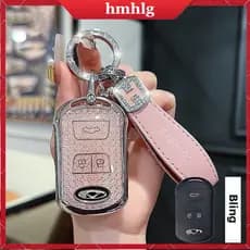 Para Chery Tiggo 5 7 8 Arrizo 5X 6 7 Capa Protetora de Chave de Carro em TPU com Revestimento Brilhante Acessório de Cha