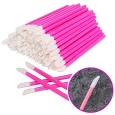 Kit 250 Pincel Aplicador Descartável De Gloss e Batom