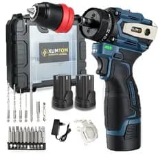 Furadeira Parafusadeira Profissional Brushless Sem Fio 16.8V 2 Baterias - Maleta Plástica