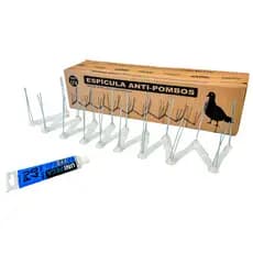 Espiculas Anti Pombos Plastwill Ratox Haste De Metal - 10m