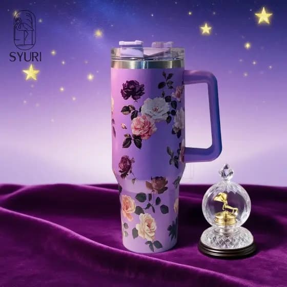 【Oferta】Copo Feminino para Carro Copo Esportivo com Grande Capacidade 1200ml Ideal para Bebidas Quentes e Frias