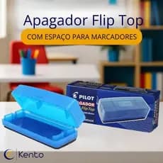 APAGADOR PARA QUADRO BRANCO PILOT FLIP TOP