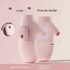 Luvas aquecidas por grafeno, luvas portáteis de inverno para ciclismo, para homens e mulheres, aquecedores de mãos para