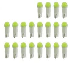 Kit Lampadas Led T5 Painel Cob 1w botão do ar Hodômetro Console