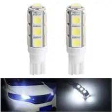 Lampada Led T10 13 Leds Smd Esmagada 12V Ré Lanterna Farol