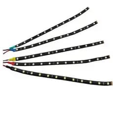 Fita 30cm 15 Leds Siliconada 12V CPU Carro Moto Triciclo