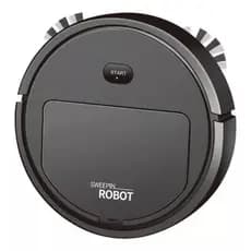 Robô Aspirador de Pó Recarregável Sweepin Robot - Preto