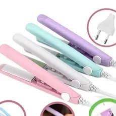 Mini Chapinha Prancha De Cabelo Pequena Portátil Chapinha Profissional Com Case Transporte Bivolt