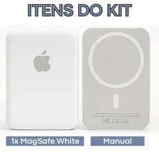 Magsafe Carregador Sem Fio Portátil 10000mAh: iPhone 11-14/Pro/Max Design Sleek