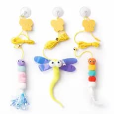 Brinquedo Elástico Interativo Divertido Para Gato De Porta Sortidos