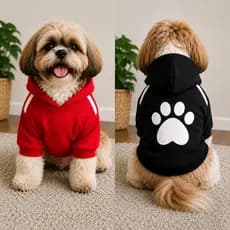 Moletom Para Cachorro Com Capuz Cachorro Quentinha - Diversas Cores e Tamanhos